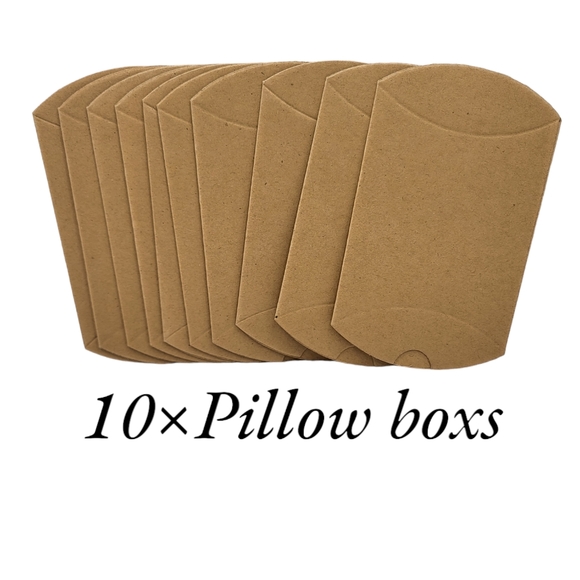 10×Pillow boxs& 10×Sticker& 10×hemp rope - Picture 2 of 7
